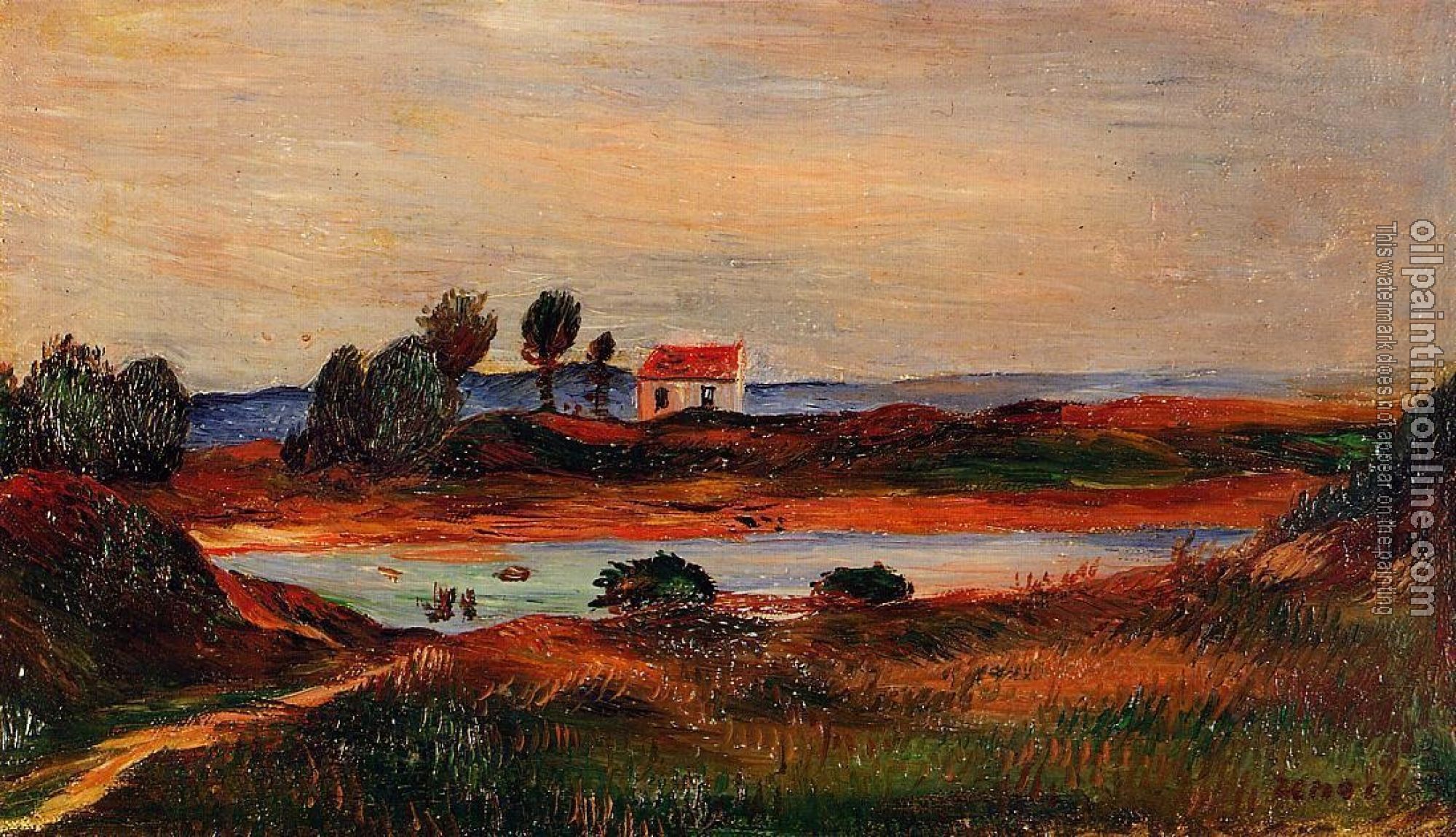 Renoir, Pierre Auguste - View of Brittany